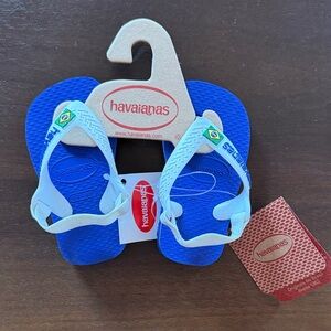 NWT Havaianas Baby Brazil Flip Flops